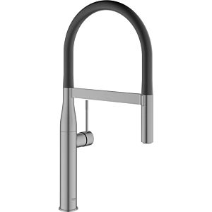 Grohe Essence kitchen faucet 30294AL0 brushed hard graphite, pull-out professional spray