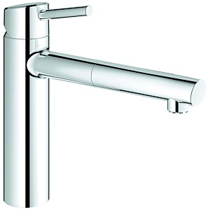 Grohe mitigeur d&#39; Concetto 31214001 basse pression, bec extractible, chrome