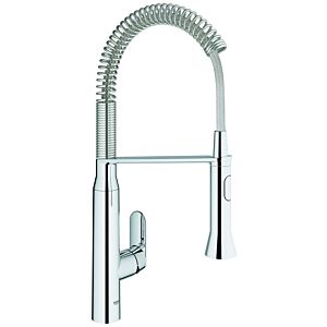 Grohe K7 kitchen faucet 31379000 chrome, swivel spout, professional shower