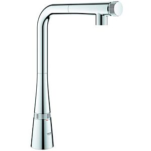 Grohe Zedra SmartControl kitchen mixer 31593002 chrome, pull-out spray