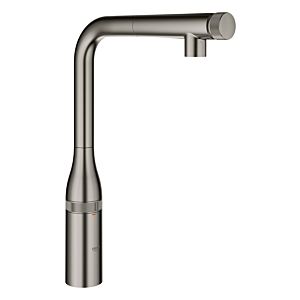 Grohe Essence SmartControl kitchen faucet 31615AL0 hard graphite brushed, pull-out spray