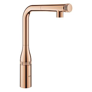 Grohe Essence SmartControl kitchen tap 31615DA0 warm sunset, pull-out spray