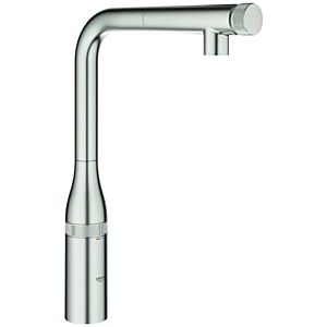 Grohe Essence SmartControl kitchen mixer 31615DC0 supersteel, pull-out shower