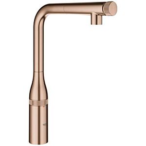 Grohe Essence SmartControl kitchen mixer 31615DL0 warm sunset brushed, pull-out spray