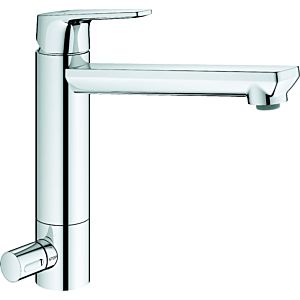 Grohe BauEdge single-lever sink mixer 31696000 chrome, swiveling, medium-high spout