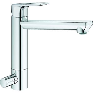 Grohe BauLoop single-lever sink mixer 31713000 chrome, swiveling, medium-high spout
