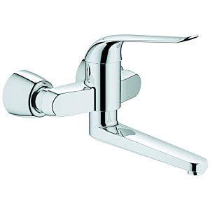 Grohe wall-mounted single-lever mixer 3277400 Euroeco Special, chrome, projection 272 mm