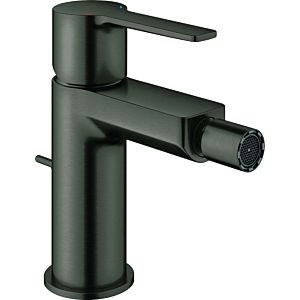 Grohe Lineare Bidet single lever mixer 33848AL1 brushed hard graphite, with waste set