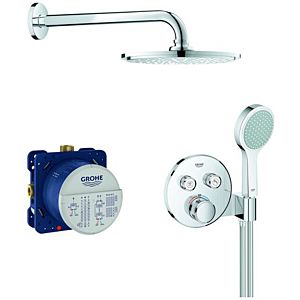 Grohe Smartcontrol concealed shower system 34743000 with concealed thermostat, chrome