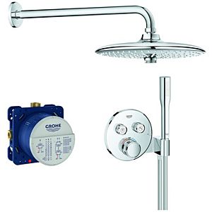 Grohe Smartcontrol concealed shower system 34744000 with concealed thermostat, chrome