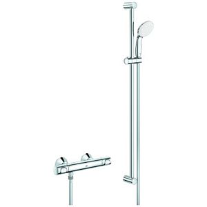 Grohe Grohtherm 500 thermostatic shower set 34797000 1/2&quot;, with shower set 90cm, chrome