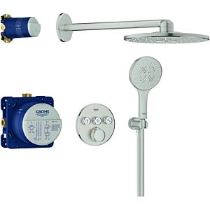 Grohe Grohtherm Smartcontrol shower system 34863DC0 concealed, super steel
