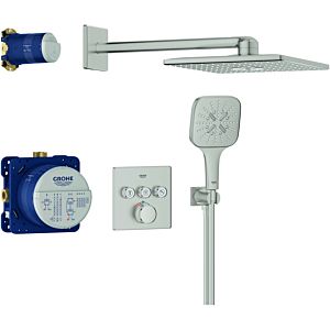 Grohe Grohtherm Smartcontrol shower system 34864DC0 concealed, super steel