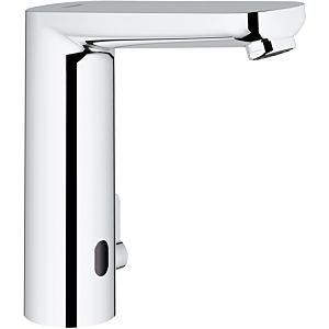 Grohe Eurosmart CE infrared basin mixer 36422000, chrome, 6V battery, with mixture, L-size