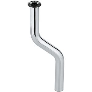 Grohe urinal flush pipe 37040000 20 cm, Ø 2000 , 8 cm, brass, chrome, offset 5 cm
