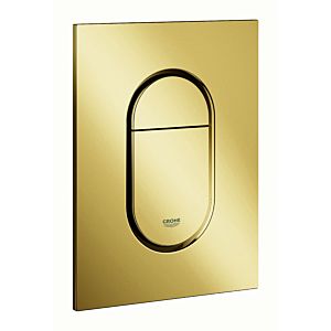 Grohe Arena Cosmopolitan actuation plate 37624GL0 cool sunrise, vertical mounting