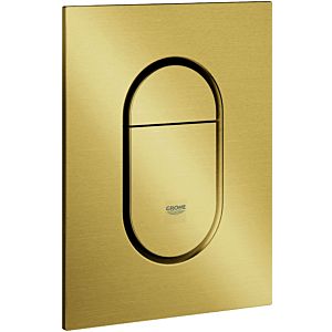 Grohe Arena Cosmopolitan actuator plate 37624GN0 brushed cool sunrise, vertical mounting
