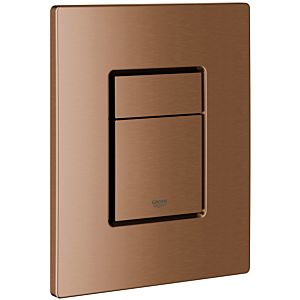 Grohe Skate Cosmopolitan cover plate 38732DL0 vertical and horizontal mounting, brushed warm sunset