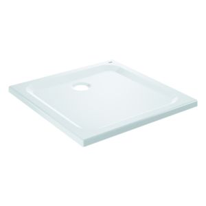 Grohe Universal shower tray 39300000 alpine white, acrylic, 100 x 100 x 3 cm