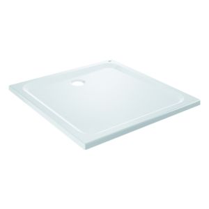 Grohe Universal shower tray 39302000 alpine white, acrylic, 80 x 80 x 3 cm