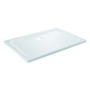 Grohe Universal shower tray 39305000 alpine white, acrylic, 80 x 120 x 3 cm