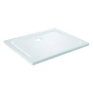 Grohe Universal shower tray 39306000 alpine white, acrylic, 80 x 100 x 3 cm