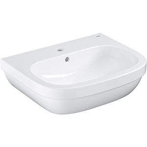 Grohe Euro Bathroom ceramics washbasin 3933500H 60cm, alpine white PureGuard / Hyper Clean, 2000 tap hole with overflow