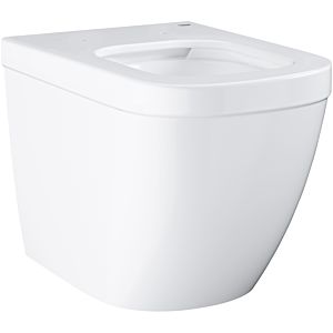 Grohe Euro Bathroom ceramics pedestal WC match2 39339000 alpine white, rimless, horizontal outlet