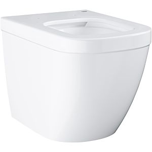 Grohe Euro Bathroom ceramics -mounted, WC match2 WC alpine white PureGuard / Hyper Clean, rimless, horizontal outlet