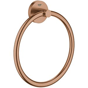 Grohe Essentials towel ring 40365DL1 warm sunset brushed, concealed fastening