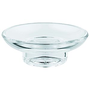 Grohe Essentials soap dish 40368001 glass, for Halter 40369/40508