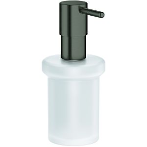 Grohe Essentials soap dispenser 40394AL1 hard graphite brushed, for Halter