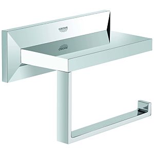 Grohe Allure Brilliant toilet roll holder 40499000 without lid, chrome