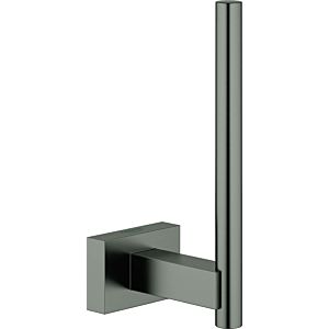 Grohe Essentials Cube spare paper holder 40623AL1 brushed hard graphite, concealed fastening