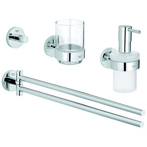 Grohe Essentials Bad-Set 40846001 chrom, Bad-Set 4 in 1