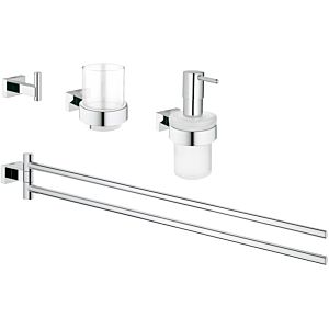 Grohe Essentials Cube 4 in 1 Bad-Set 40847001 chrom