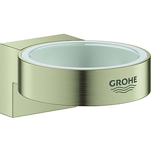Grohe Selection Halter 41027EN0 nickel gebürstet, für Glas und, Seifenspender