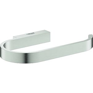 Grohe Selection WC holder 41068DC0 supersteel, without cover, wall mounting, concealed fastening