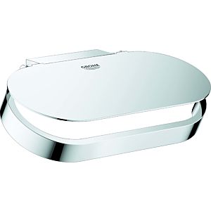 Grohe Selection WC paper WC 41069000 chrome, with lid, wall mounting, concealed fastening