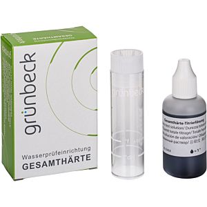 Grünbeck water testing device 170187 total hardness °dH and °f
