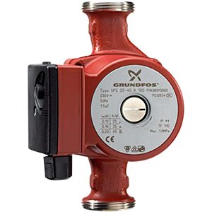 Grundfos Series 100 circulation pump 96913085 UPS 25-60 N, 230 V, 180mm