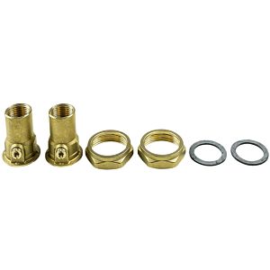 Grundfos ball valve set 519805 G 1 1/2 / Rp 3/4, with union nut, brass