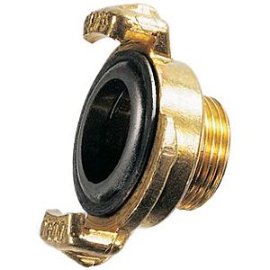 HAAS quick coupling 2265 brass, 2000 &quot;AG, for tap 3/4&quot;, with AG