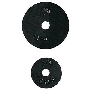 HAAS disque de robinet de qualité Oha 3520 20x4x4,5 mm, noir