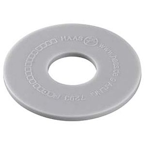 HAAS silicone lifting bell seal 7293 inside 20.5 mm/outside 58 mm for Jomo, gray