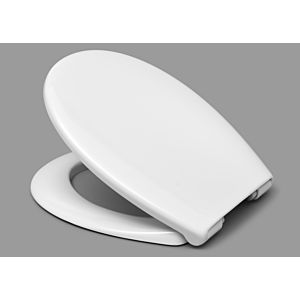 Haro WC seat Como 521906 white, Stainless Steel hinges, softclose