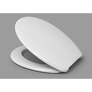 Haro WC seat Lago 527649 white, Stainless Steel hinges