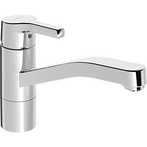 Hansa Hansapaleno kitchen faucet 56481103 swiveling, projection 215mm, low pressure, chrome