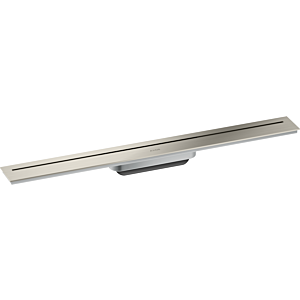 hansgrohe Drain shower channel 42520800 700mm, finished set, free in space, stainless steel optic