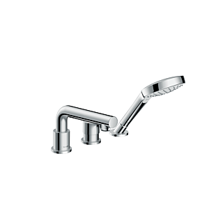 hansgrohe Talis S 3-hole bath mixer 72416000 DN 15, projection 200 mm, chrome